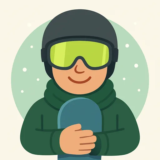 Zach — Snowboard Instructor, cartoon avatar